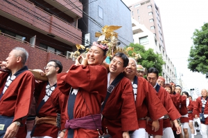 町内渡御　平河町一丁目町会