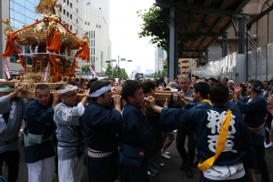 町内渡御　麹西連神輿⑧