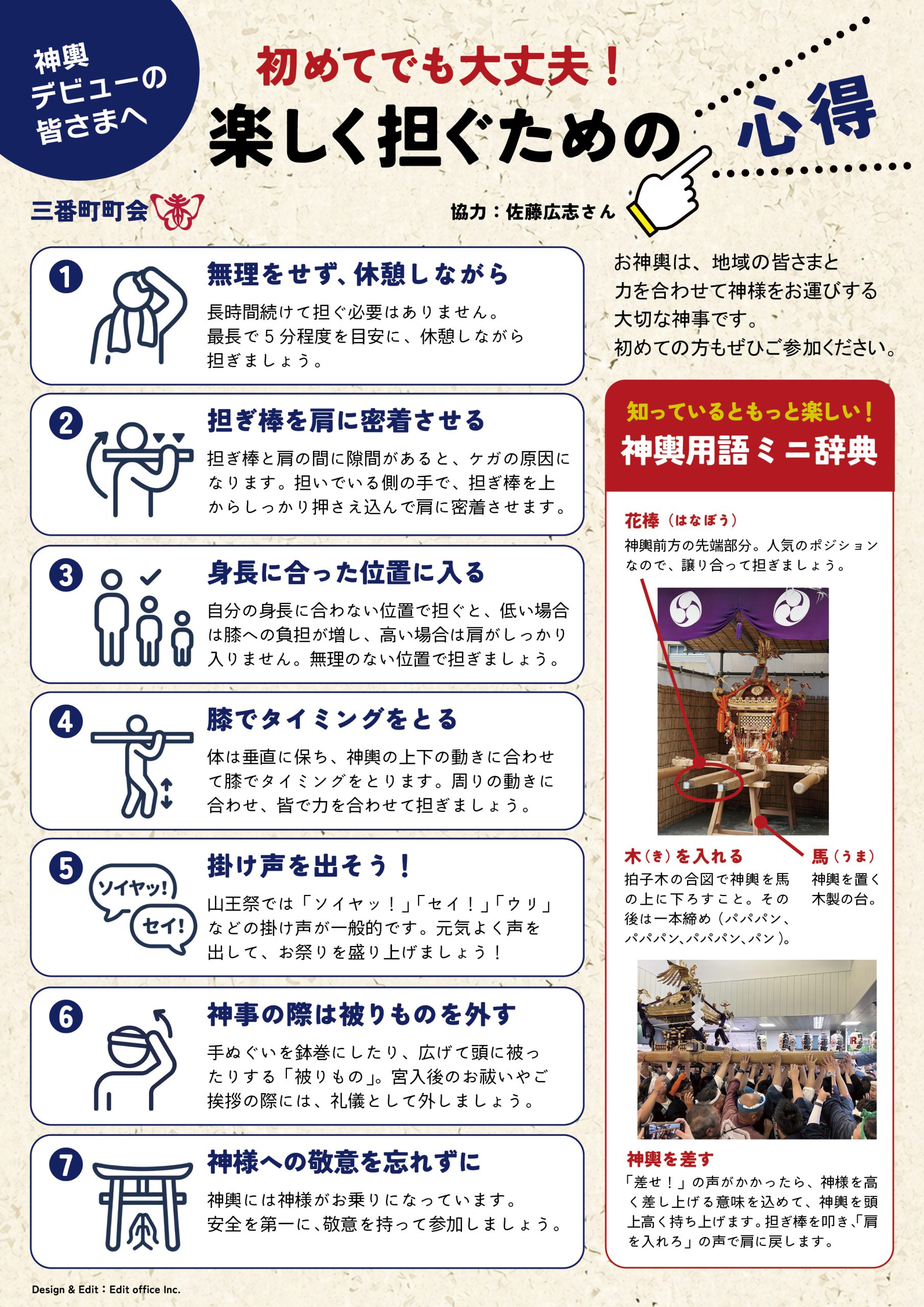 may様ご依頼品おまとめ3点 山王祭】神輿デビュー応援ガイド公開！｜三番町町会 | 麹町界隈わが